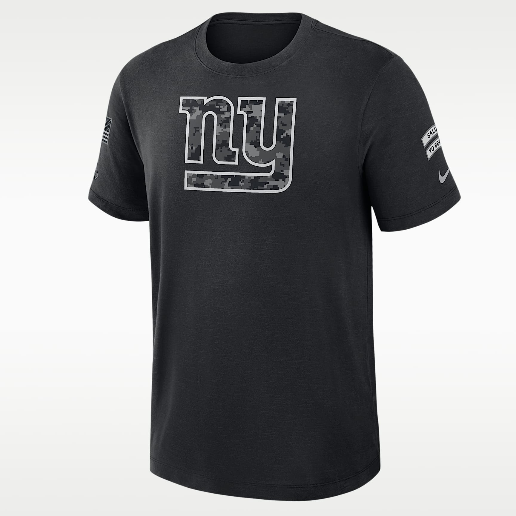 New York Giants Salute to Service Slub Men's Nike Dri-FIT NFL T